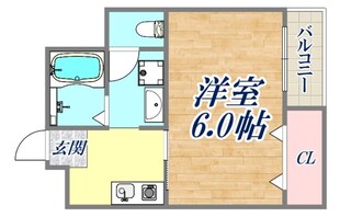 フォルム浦風町の物件間取画像